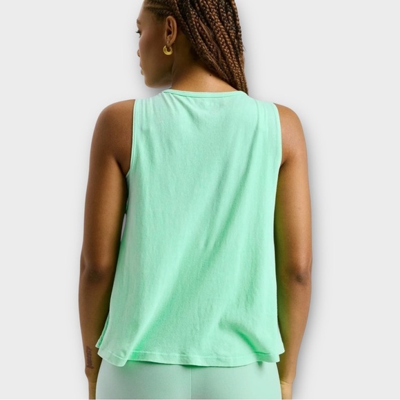 Year of Ours PE Tank Top in Lucite Mint Green Women’s Size M NWT - Picture 3 of 6